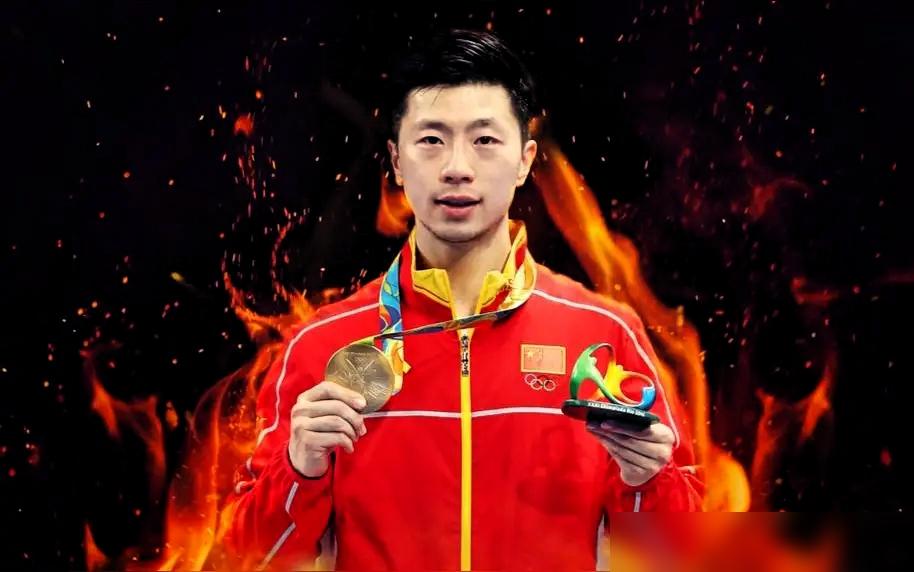 乒协副主席马龙，沦为陪练？你再看看他手上的欧米茄，开着的奥迪，这水可深了。就