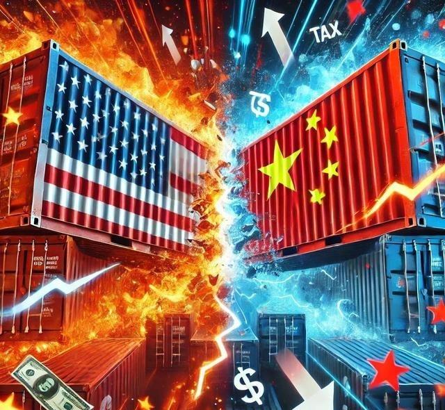 中国根本不需要与美国打一仗，来展示国家实力。因为中国每年保持着一万亿元的贸