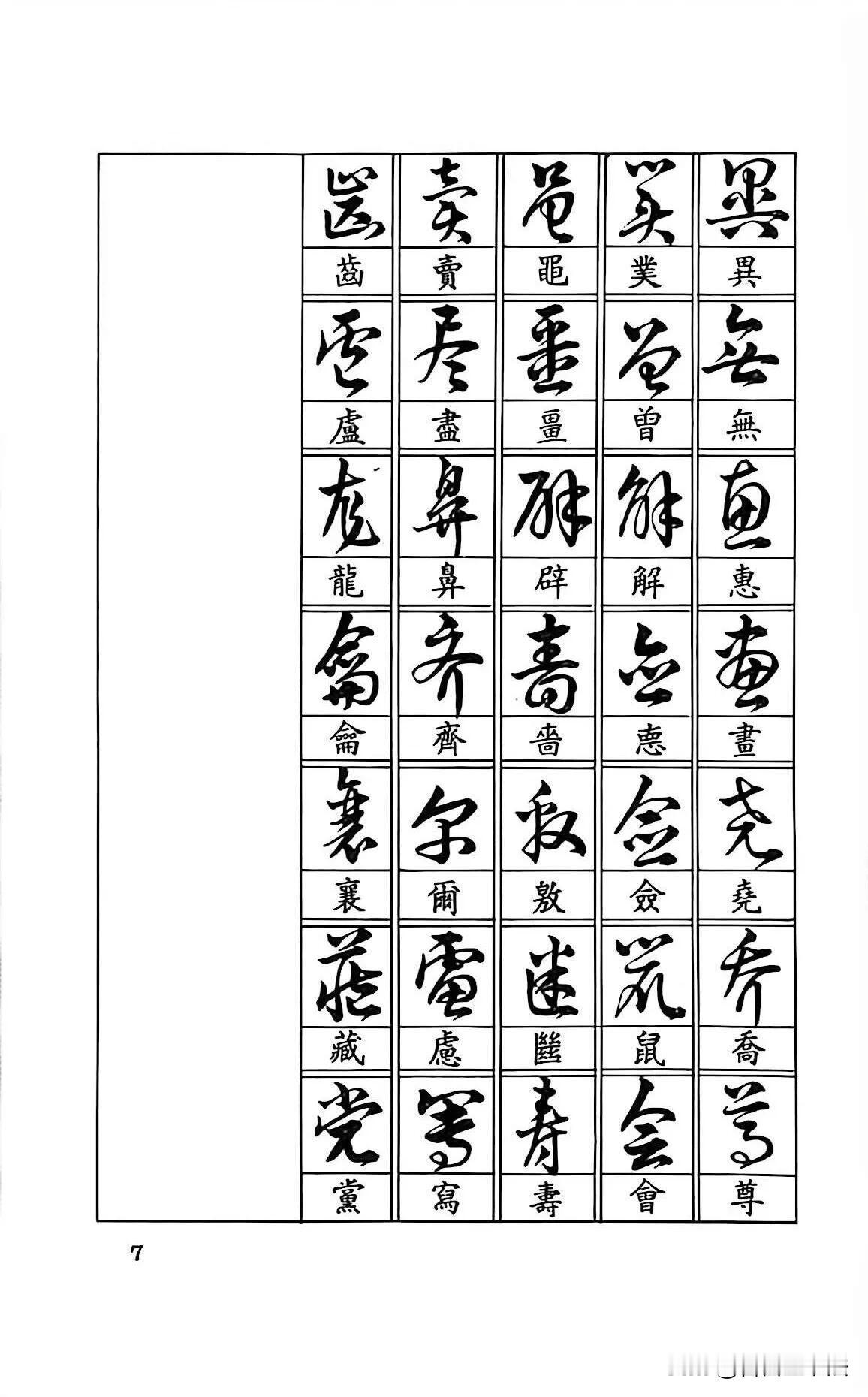 很多人练草书，通篇临摹整本字帖，越写越乱，认不出字还写得潦草。真正高效的草