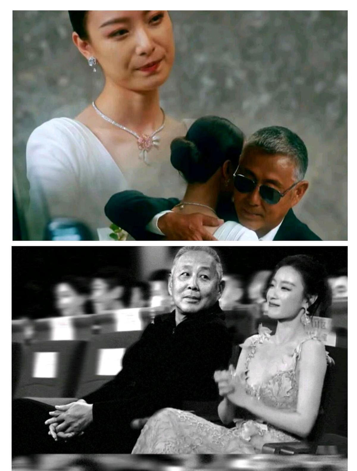 越看越有意思，不知道你们有没有发现？倪妮和陈道明金鸡奖同框那事儿，真能打！网