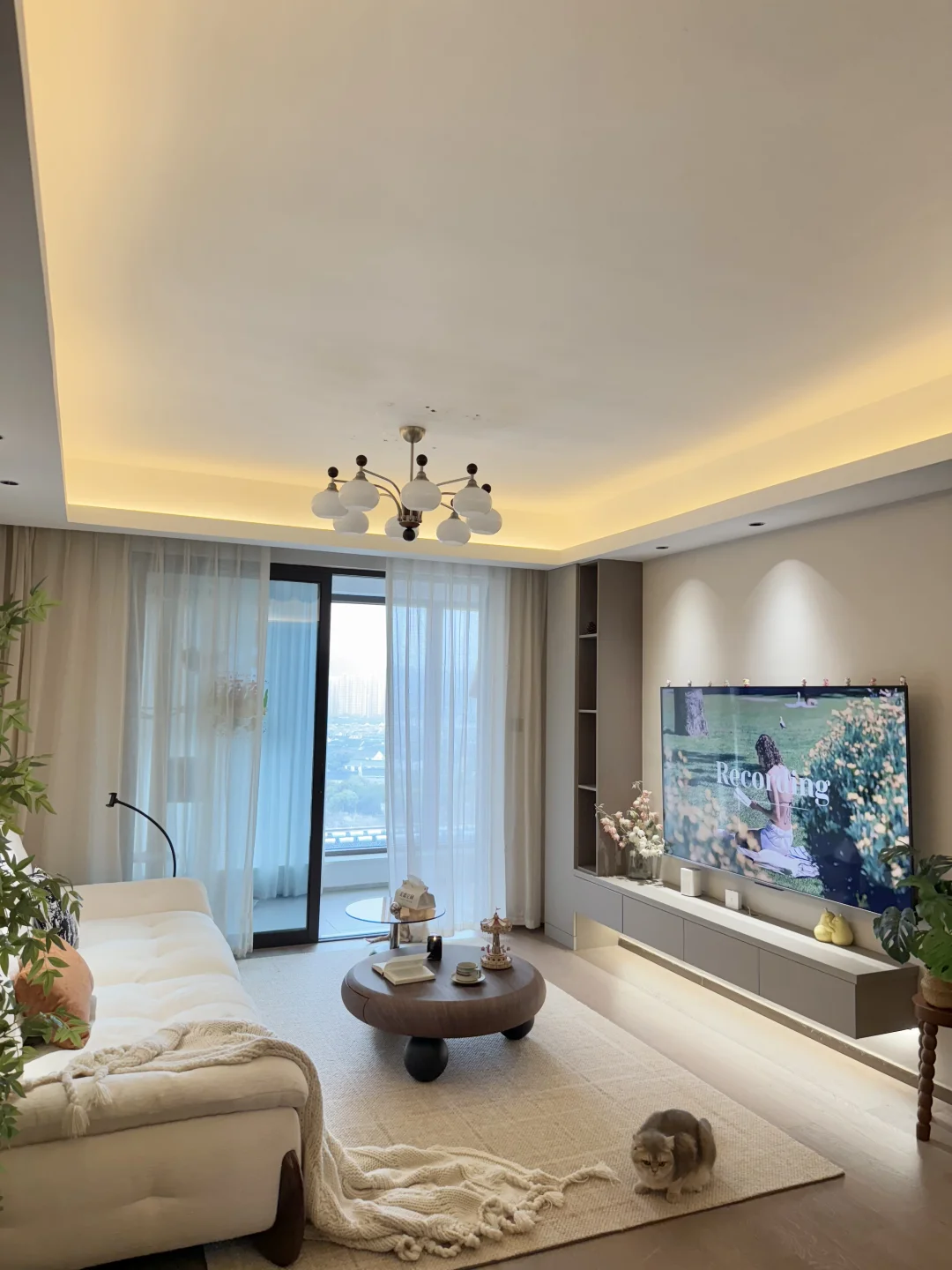 精装改造轻中古｜5w软装的客厅灵魂是TA