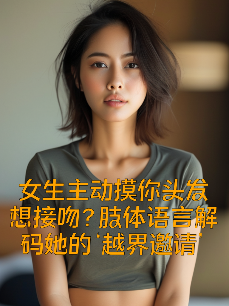 女生主动摸你头发=想接吻？肢体语言解码她的‘越界邀请’