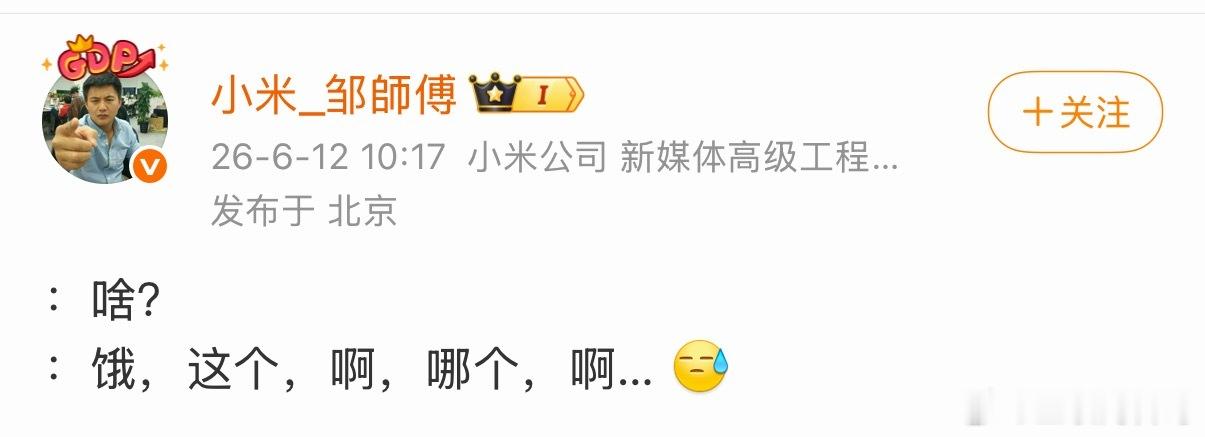 小米员工的发言一定要谨慎，这代表了公司的形象！
