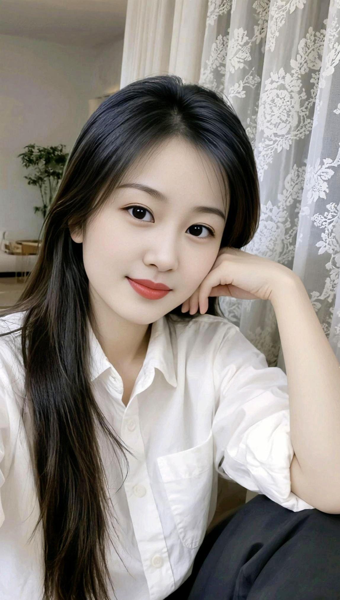 清新生活照甜美女孩气质女神抖音玩法合伙人计划