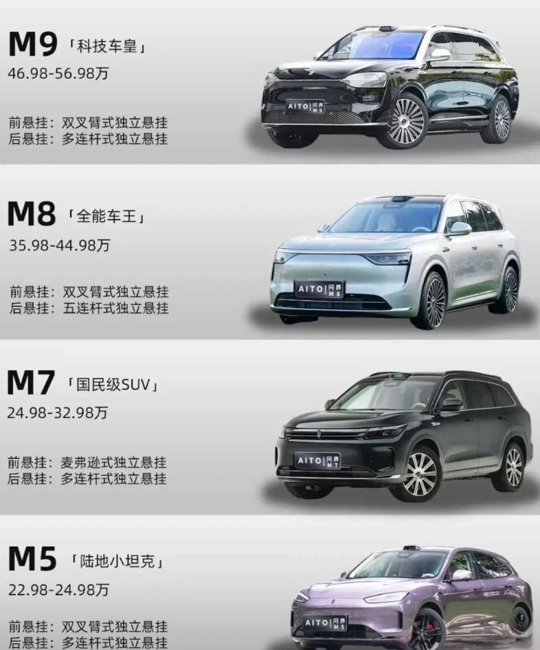 为什么说问界以后可以做高端车呢？而理想却不能能呢？首先从他们的打法来看，就是