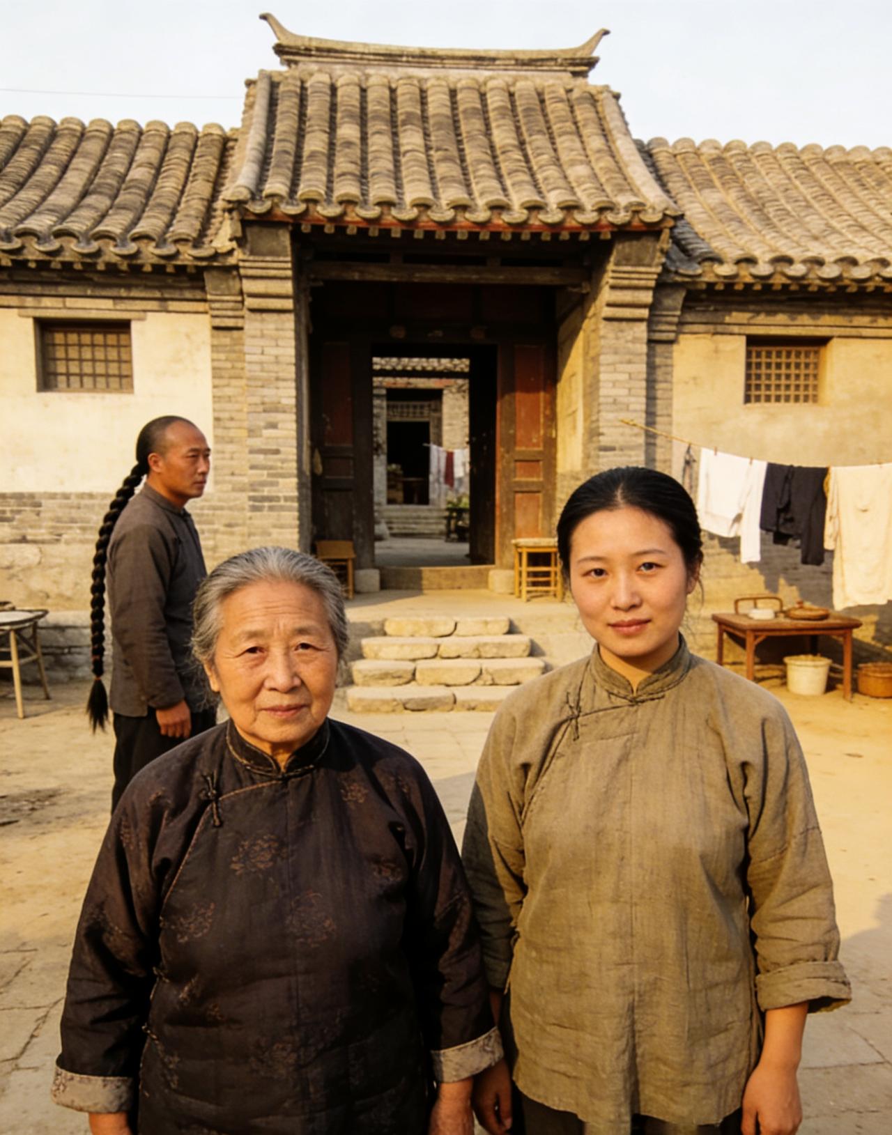 今天讲一个旧清朝“杀猪盘”的故事（上）。隔壁一家人家，有两间房子空着，便贴了