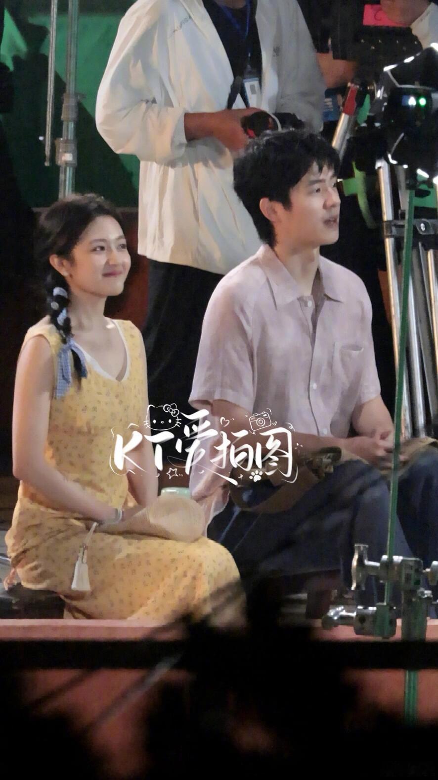 两位的清爽感扑面而来，有这样的男女主，这个海岛你拿什么输刘昊然李兰迪