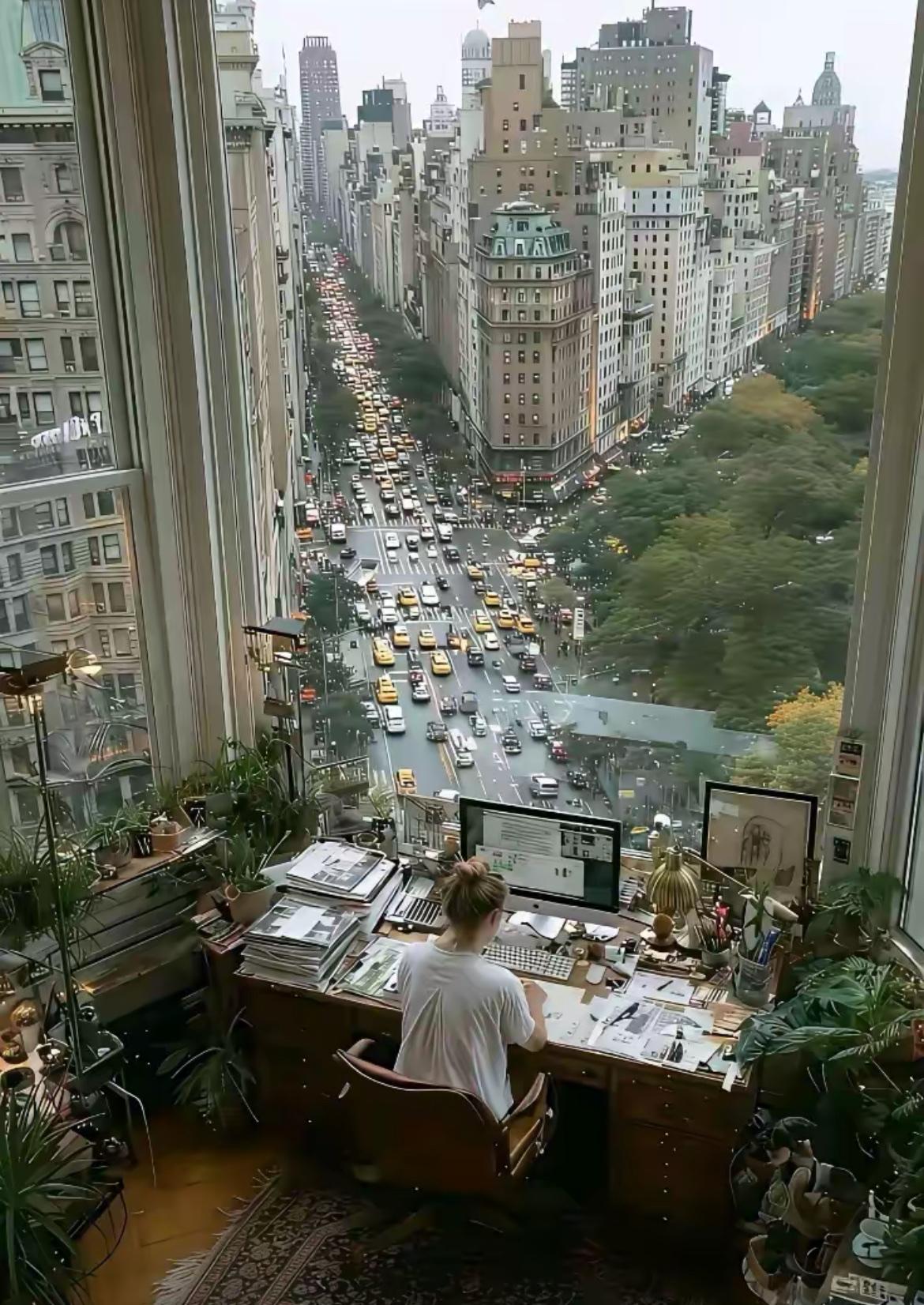 现实中真的有风景这么好的办公室吗？