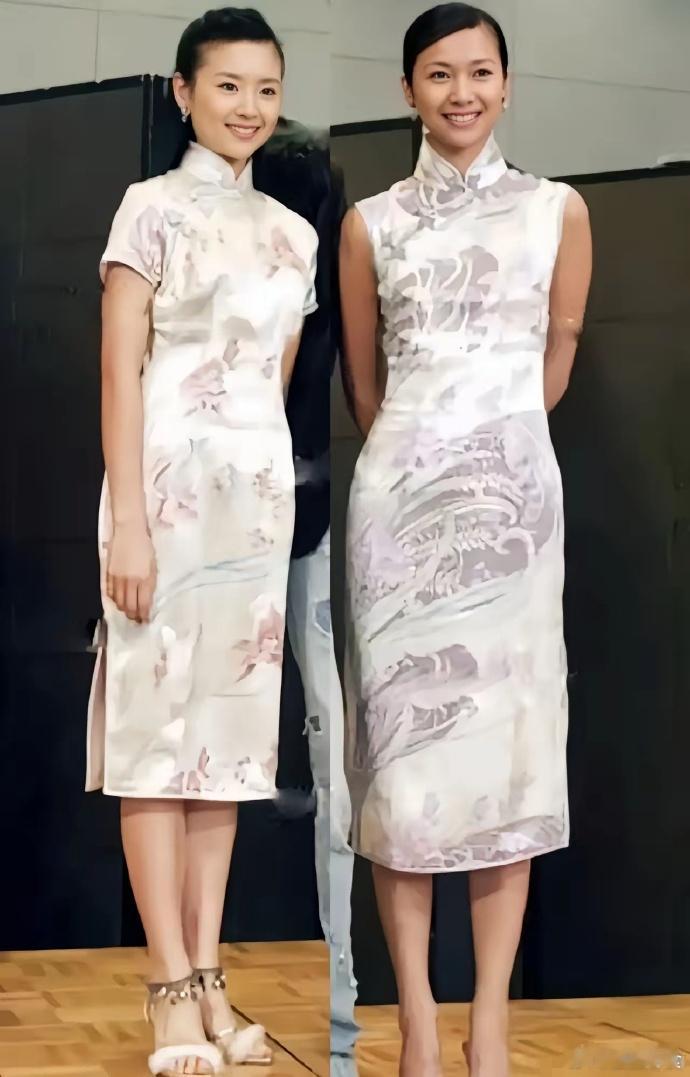 穿旗袍有曲线的看起来更好看