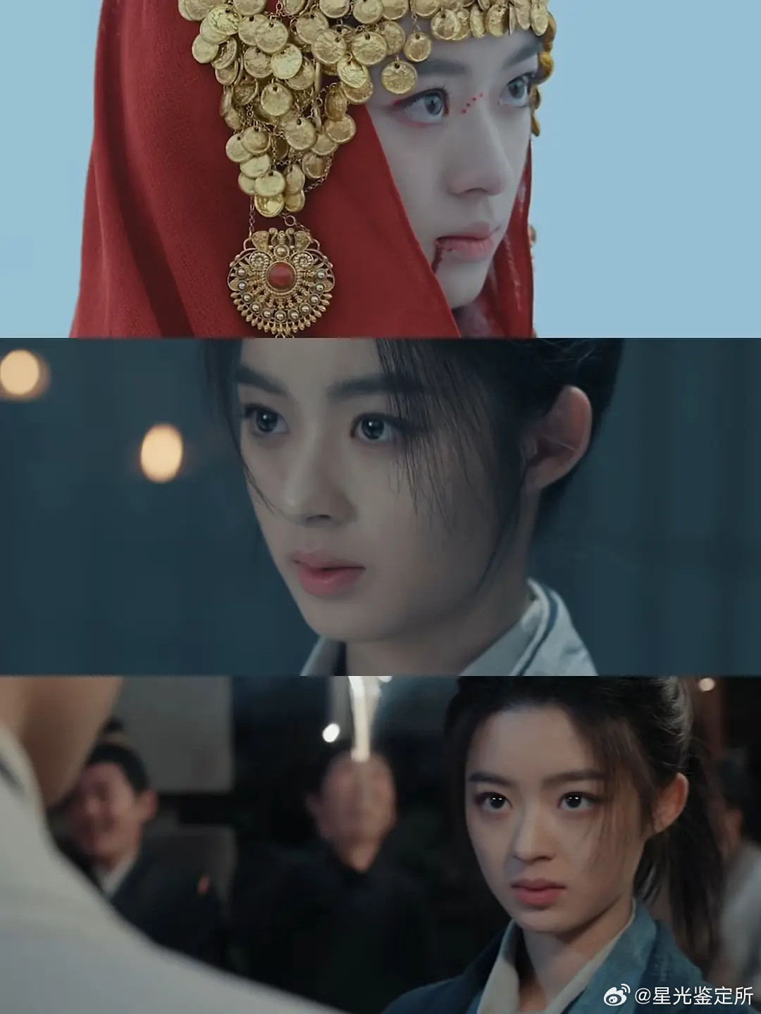 这样一对比，李昀锐的眼睛是不是有点无神了？