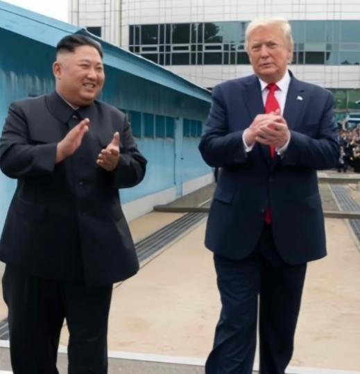 万万没想到！特朗普竟然第一时间回应了朝鲜的表态，朝鲜最高领导人金正恩在公开会议上