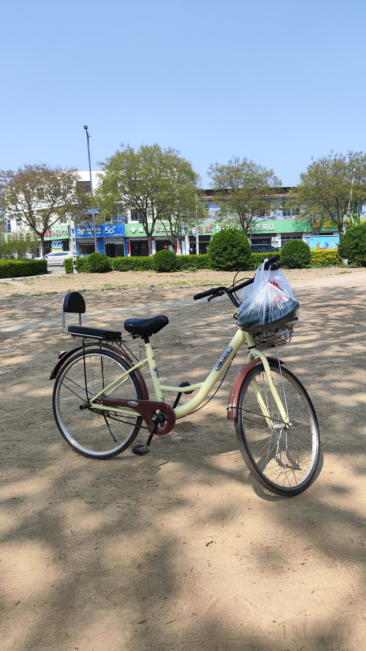 过了一个星期，树叶都长大了，看不到树上的鸟窝了。今天又去买菜了，买了点黄瓜和