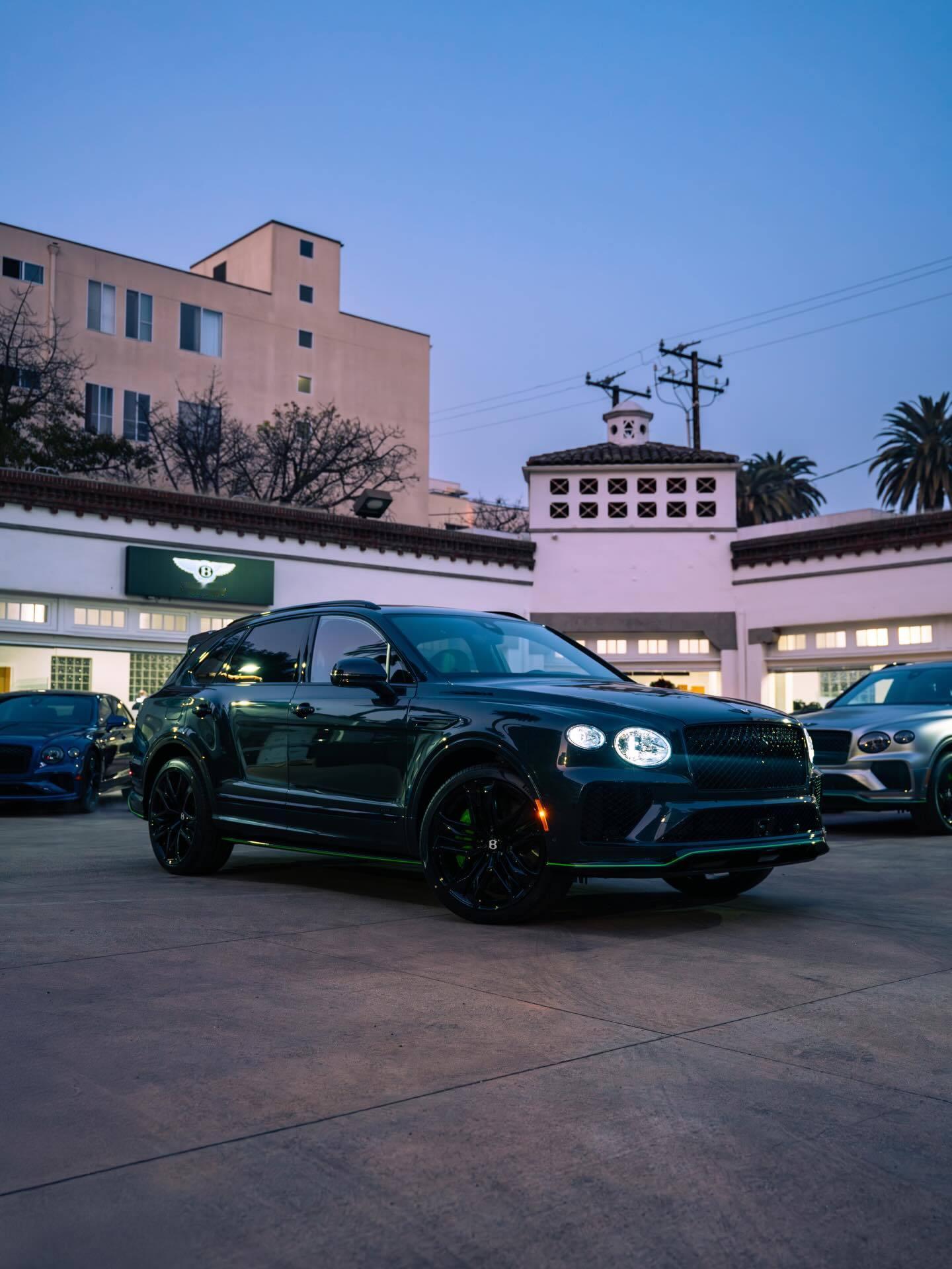 BentleyBentaygaSpeed宾利这台宾利添越靓不靓？