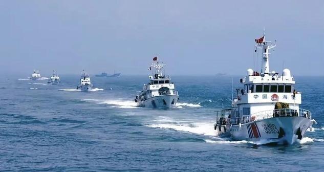6月5号一大早，东沙群岛那片海域就不太平静。咱们的海警3501舰正在东沙岛东北