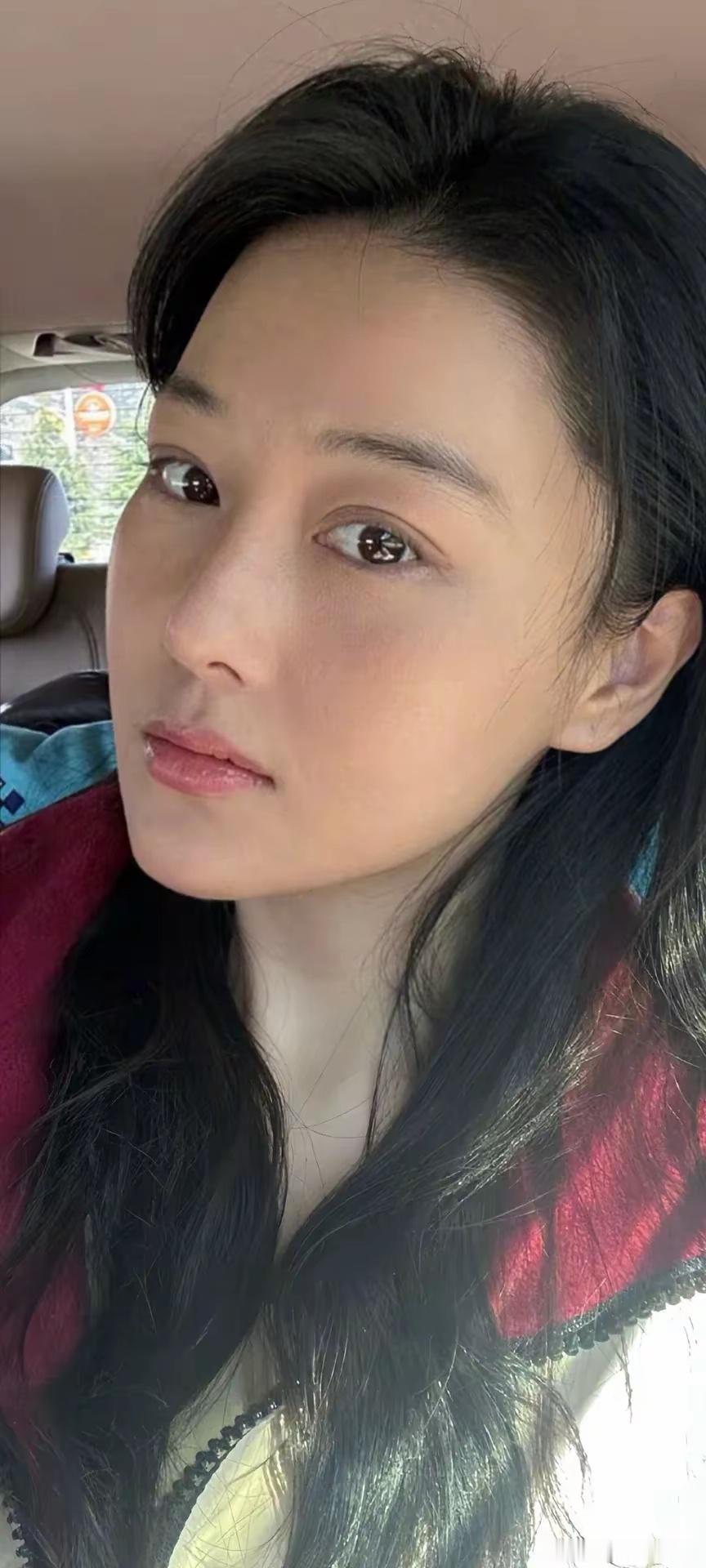 张馨予素颜无美颜无滤镜长这样也算是万里挑一可以天下打败99%的女孩吗？​​​