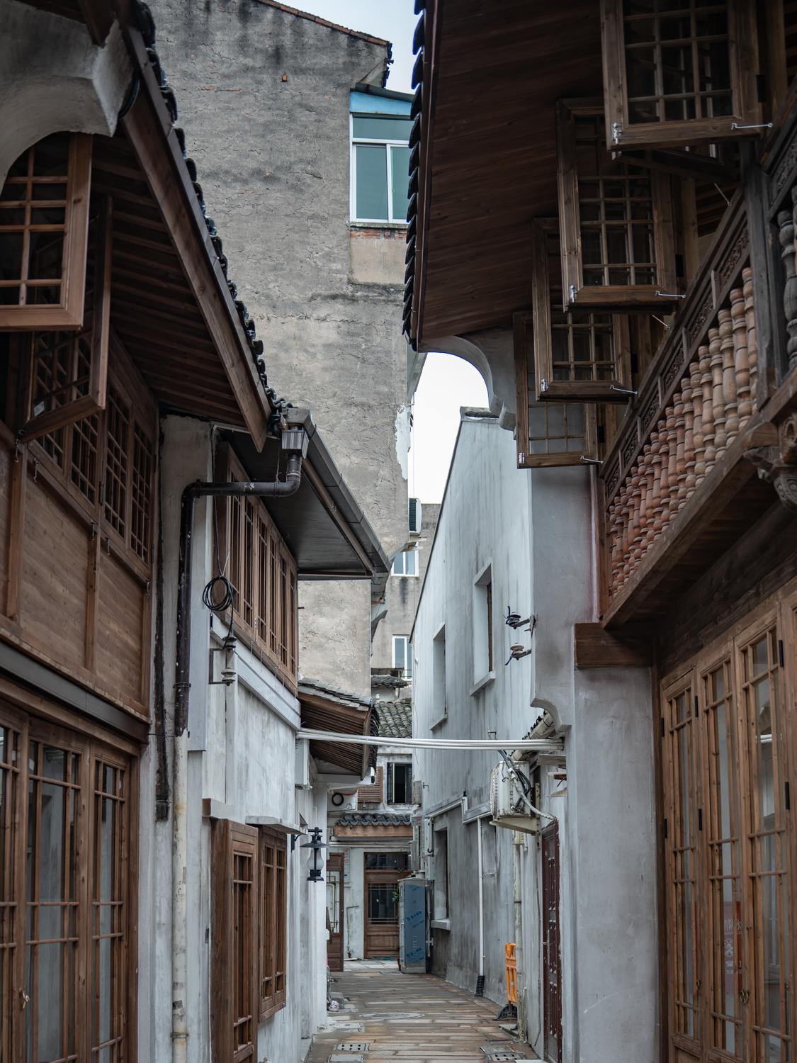 温州改造后的朔门街，实在有些夸不出口。温州朔门古港的发现举世瞩目，遗址公园一开园