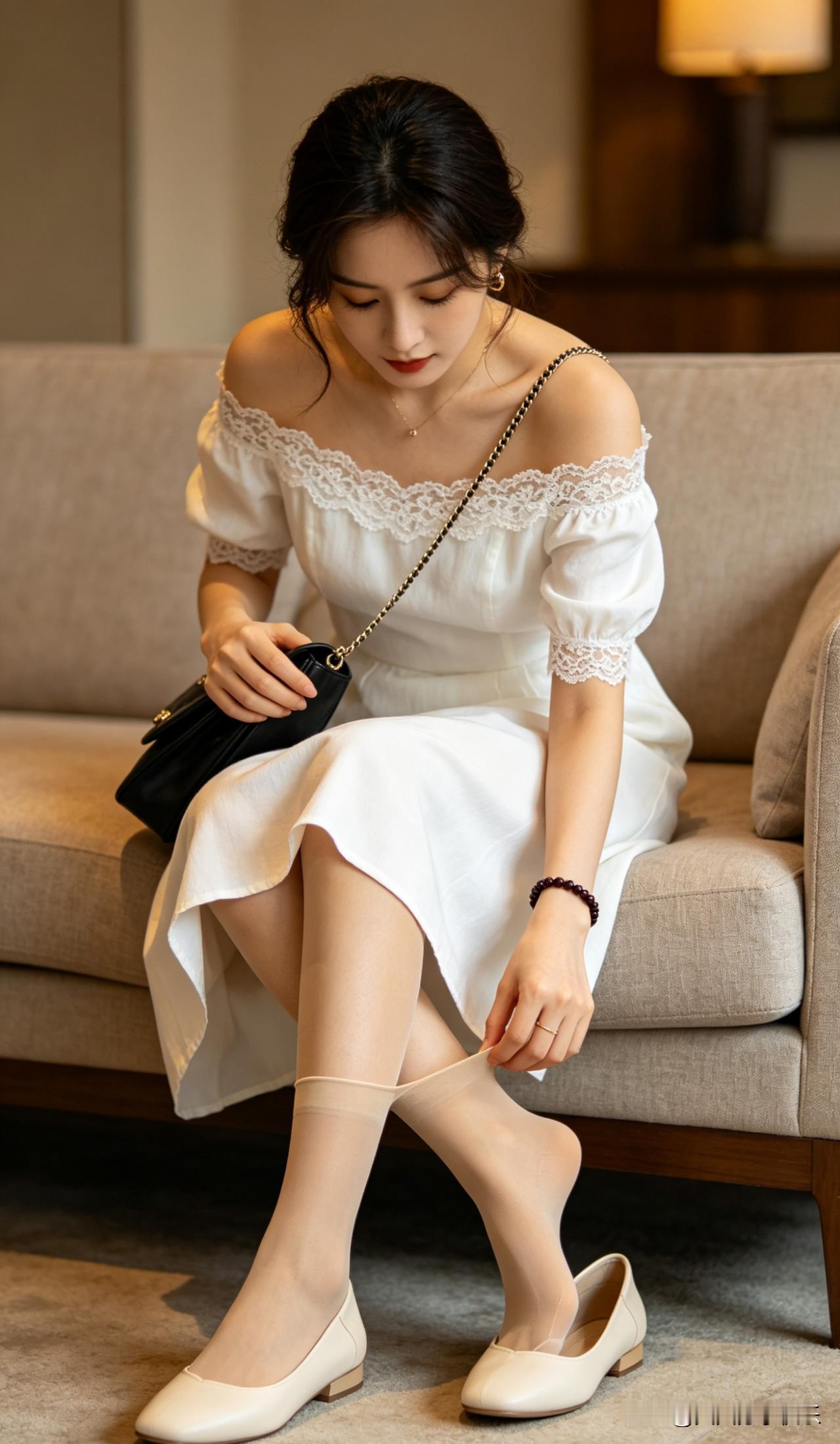 ai宝妈坐在沙发上休息ai宝妈宝妈aiai居家美女AI居家女神照ai抱娃