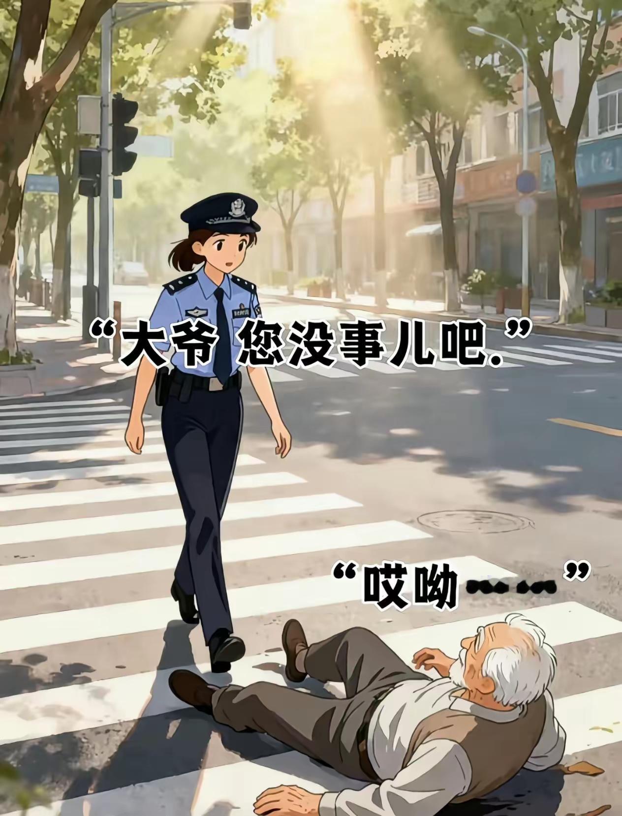 讹人没有成本！！坏人变老了[墨镜]