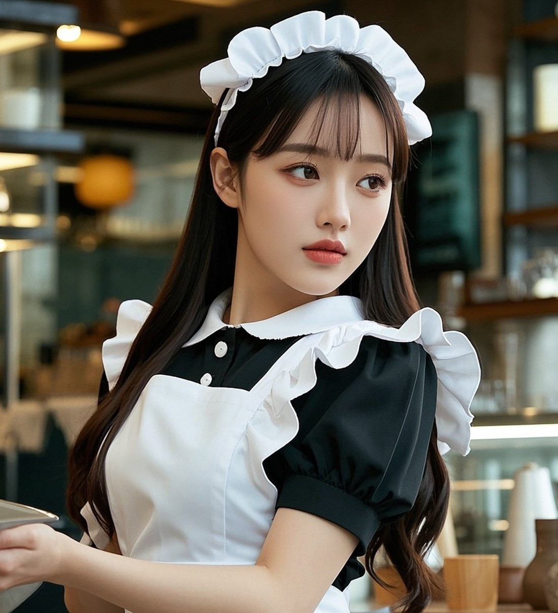 娇俏少女白纱裙，清纯才是真女神