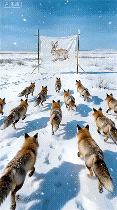 狼有这么傻吗？[思考]
