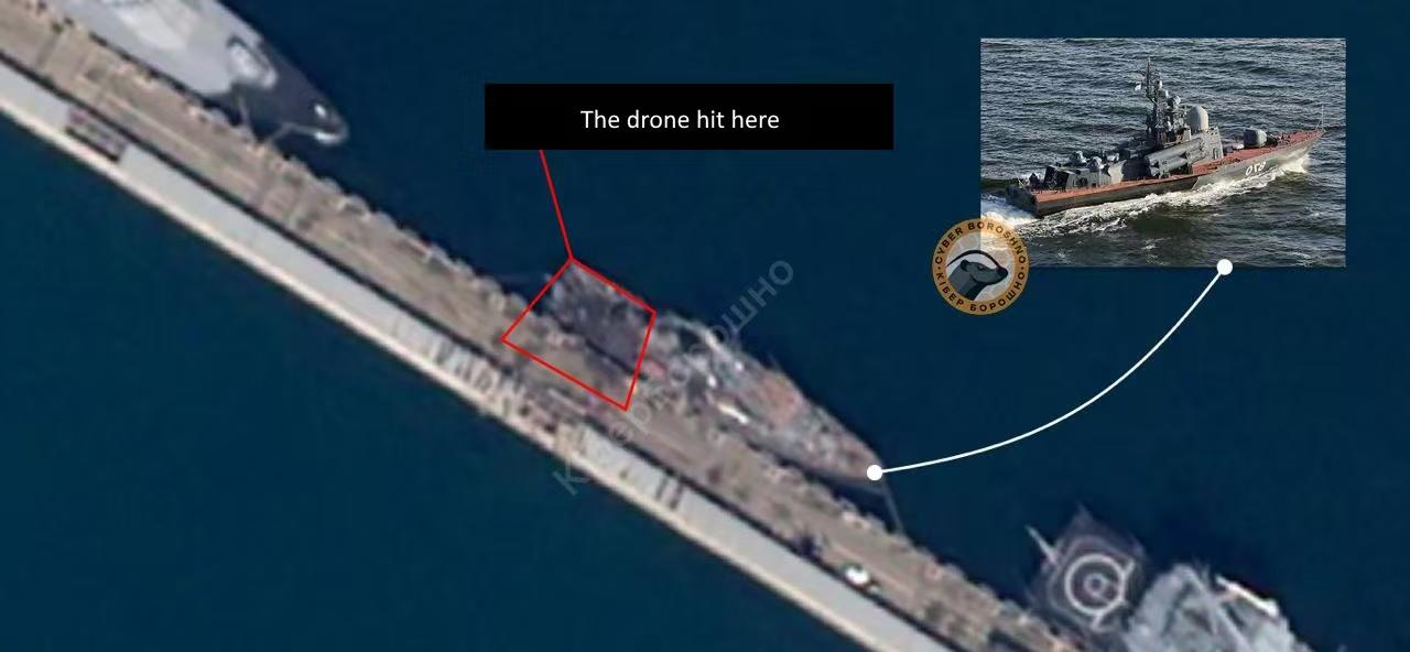 俄罗斯黑海舰队一夜废了半条命，5艘舰艇被命中，谢斯哈里斯石油码头：7个泊位毁