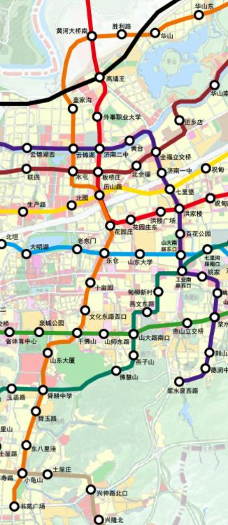 别让华山再等：9号线南延把老城变“近邻”！济南轨道交通9号线一期工程西起黄河