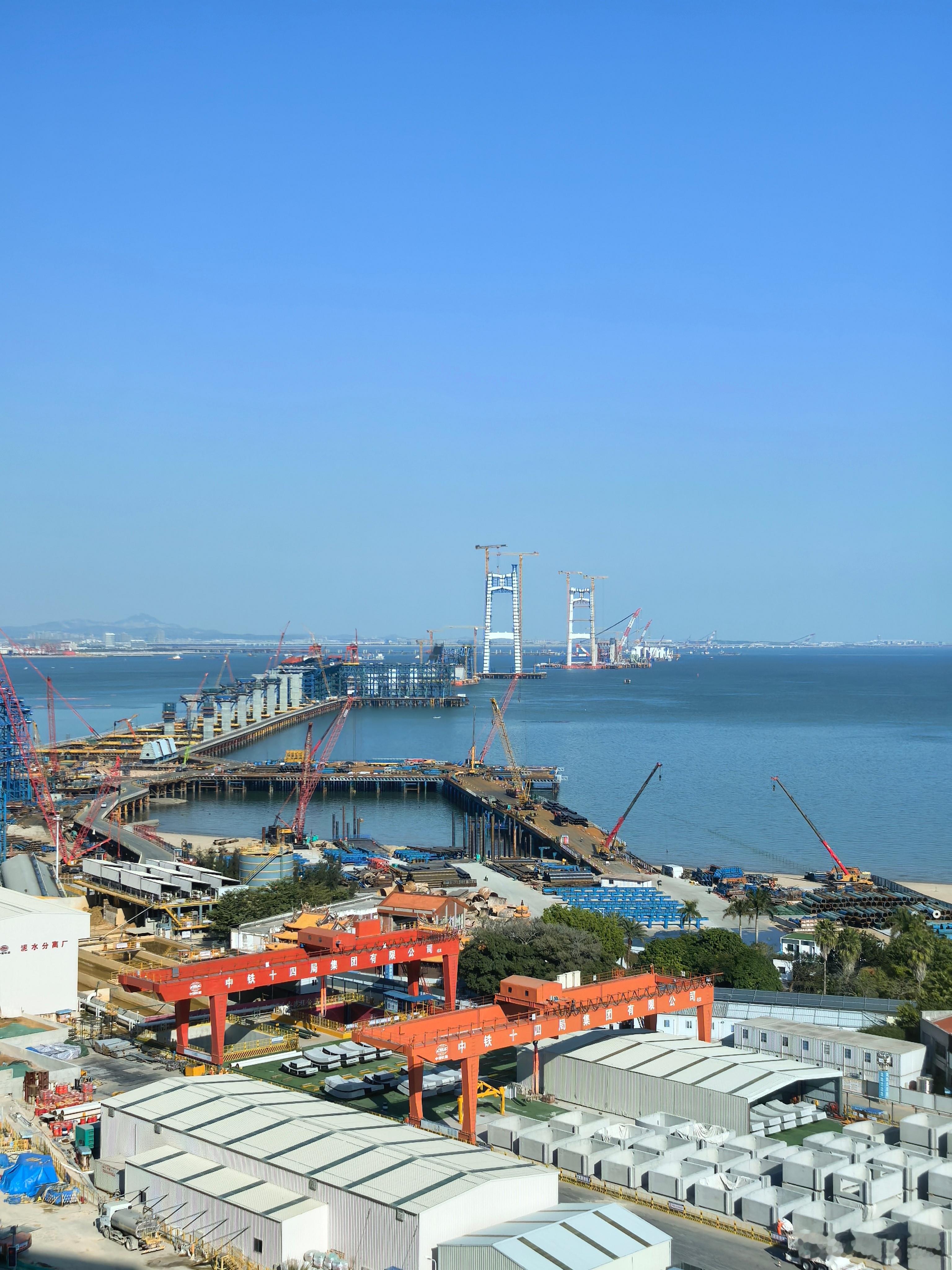 厦金大桥建成之时，是不是就是台湾省回归之日厦门·厦门香格里拉大酒店