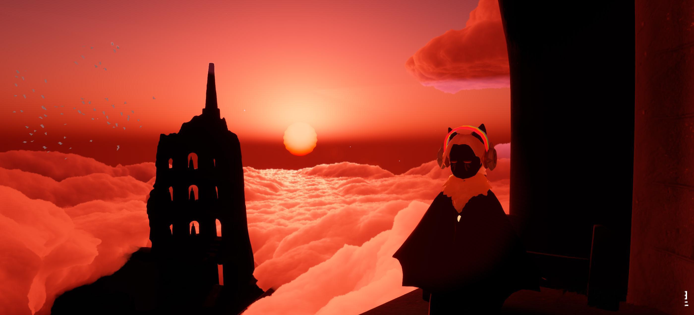 sky光遇太美了太美了，必须拍照记录一下