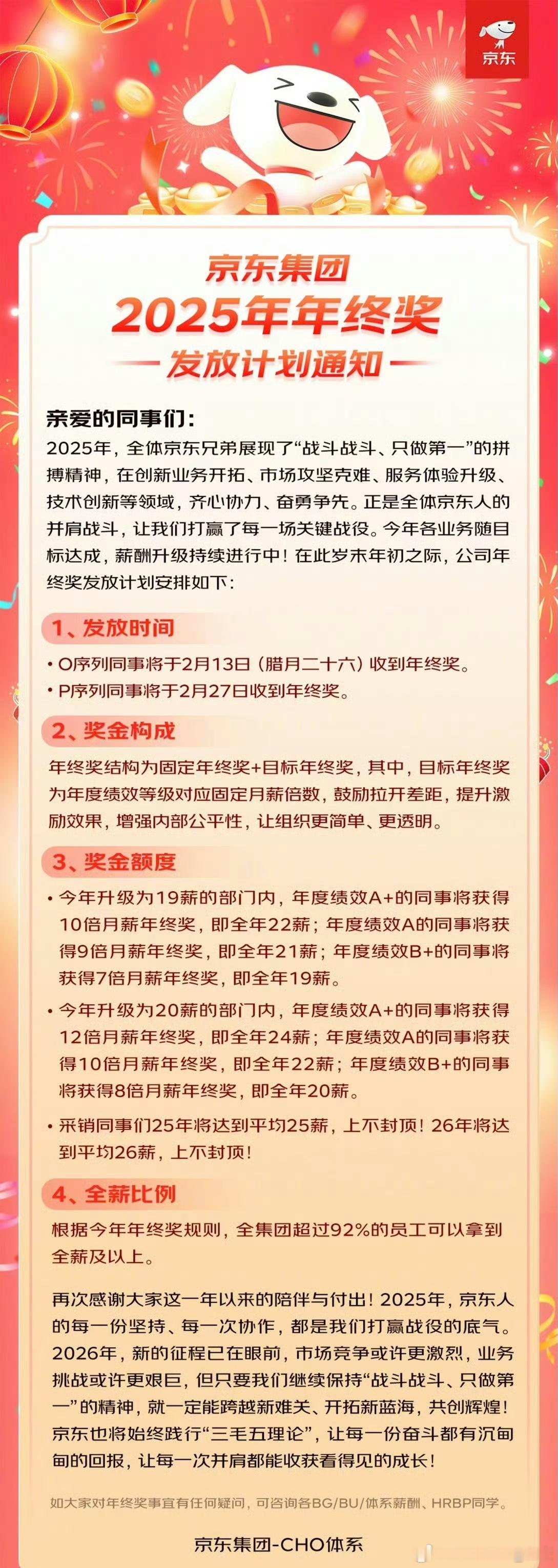京东年终奖，最差也有19薪，还招人吗？