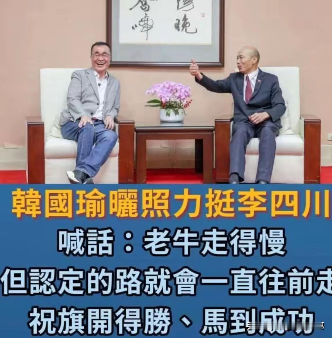 为什么李四川得到蓝白众多大咖的力挺，但民调还是和苏巧慧打成了五五开？最近韩国瑜晒