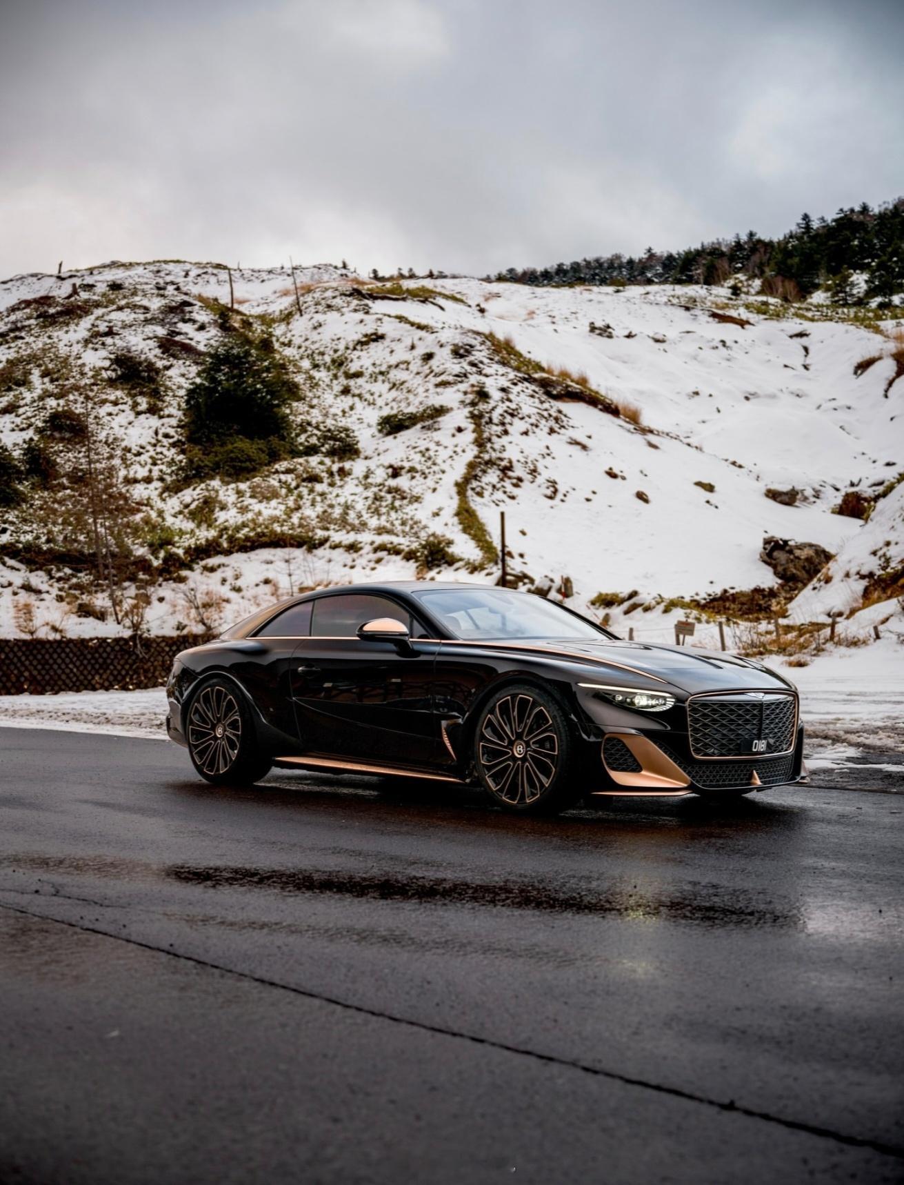 跑车大v聊车汽车美图如果你要去跑山，宾利Batur、法拉利812Compet