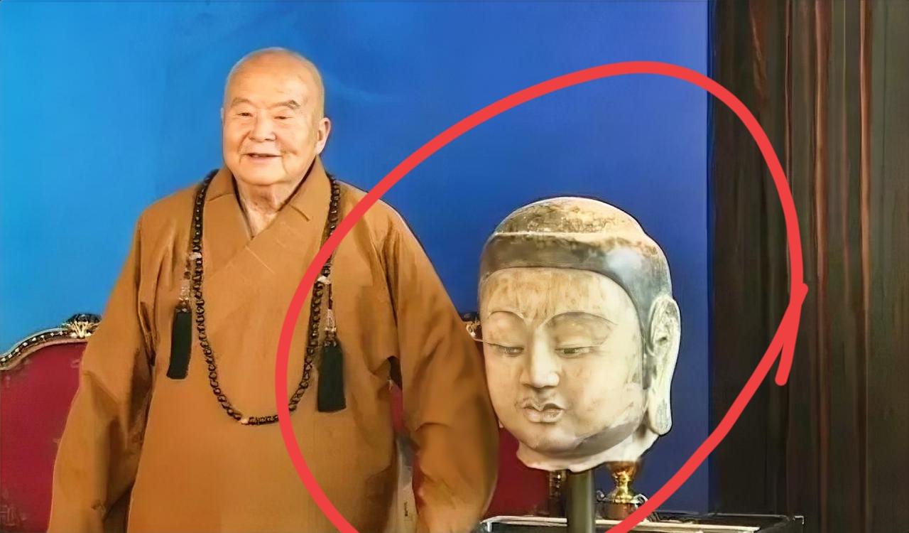 佛首回来了，佛身还在河北，两岸却为一尊佛像停下争执。2014年冬天，星云大师在