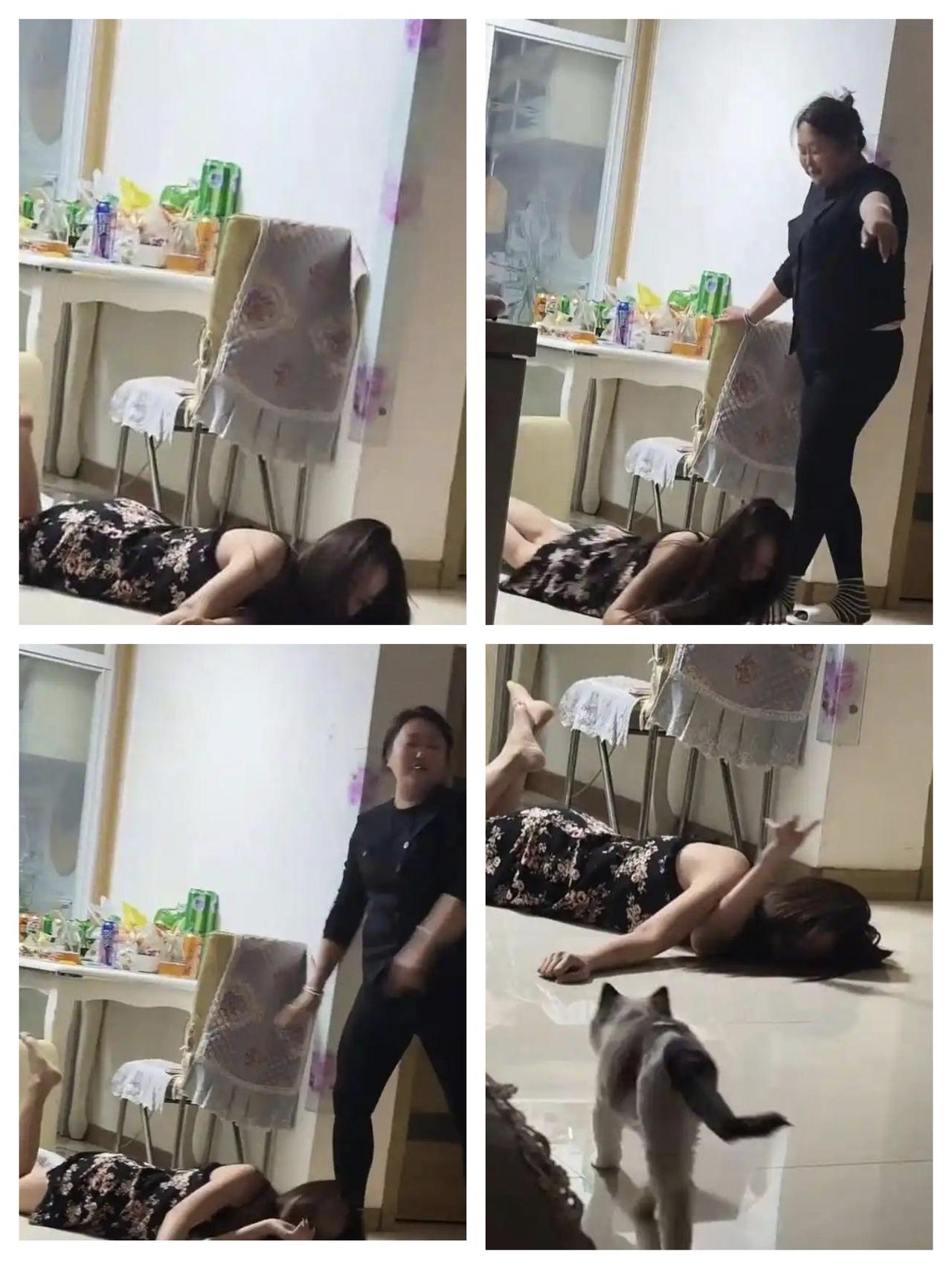 母亲晒大龄女儿醉酒躺地撒泼，称宁愿单身也不谈对象！一位母亲在网上发视频吐槽自己