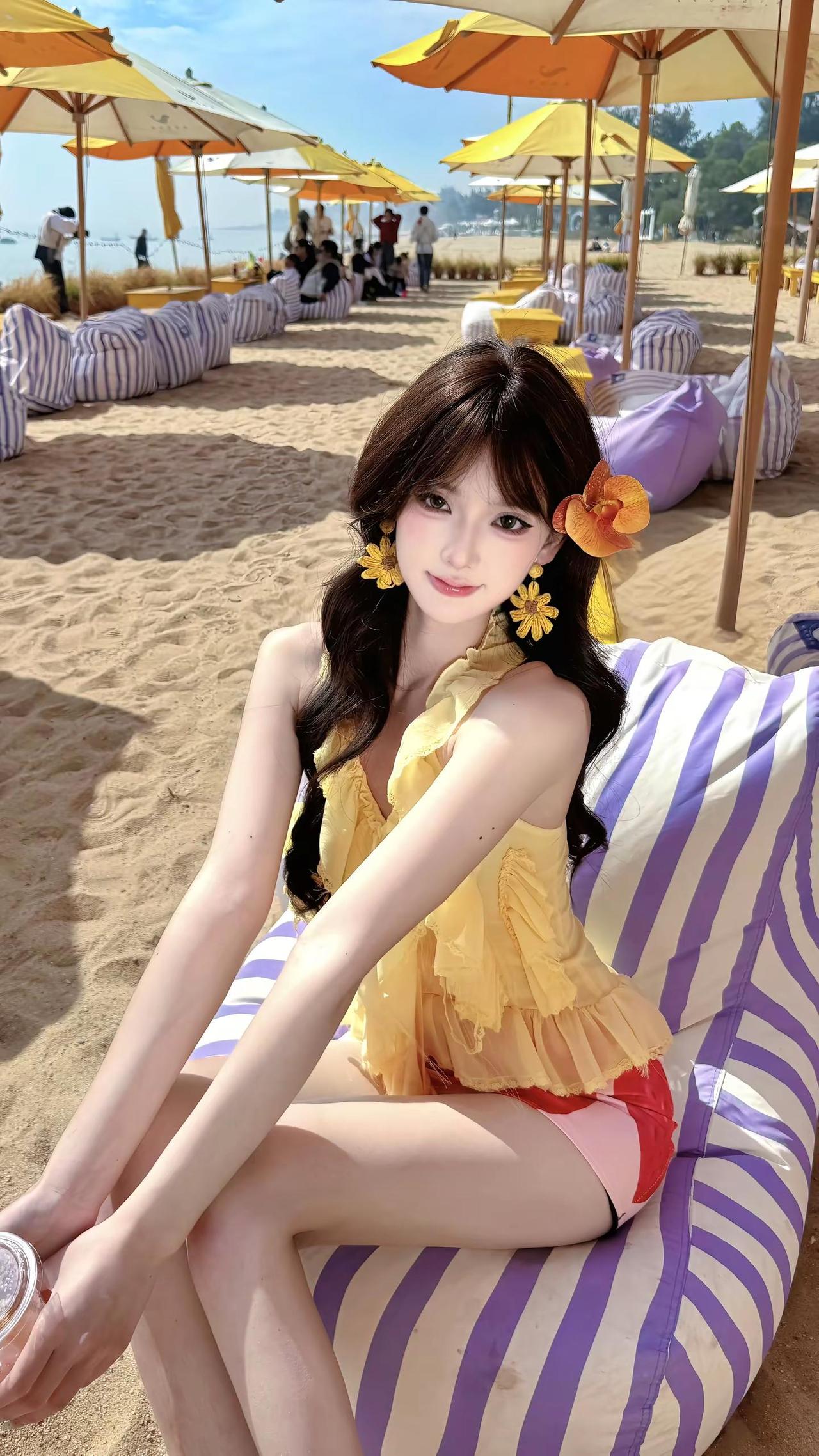 想你的话你会出现吗海边穿搭夏日海边穿搭