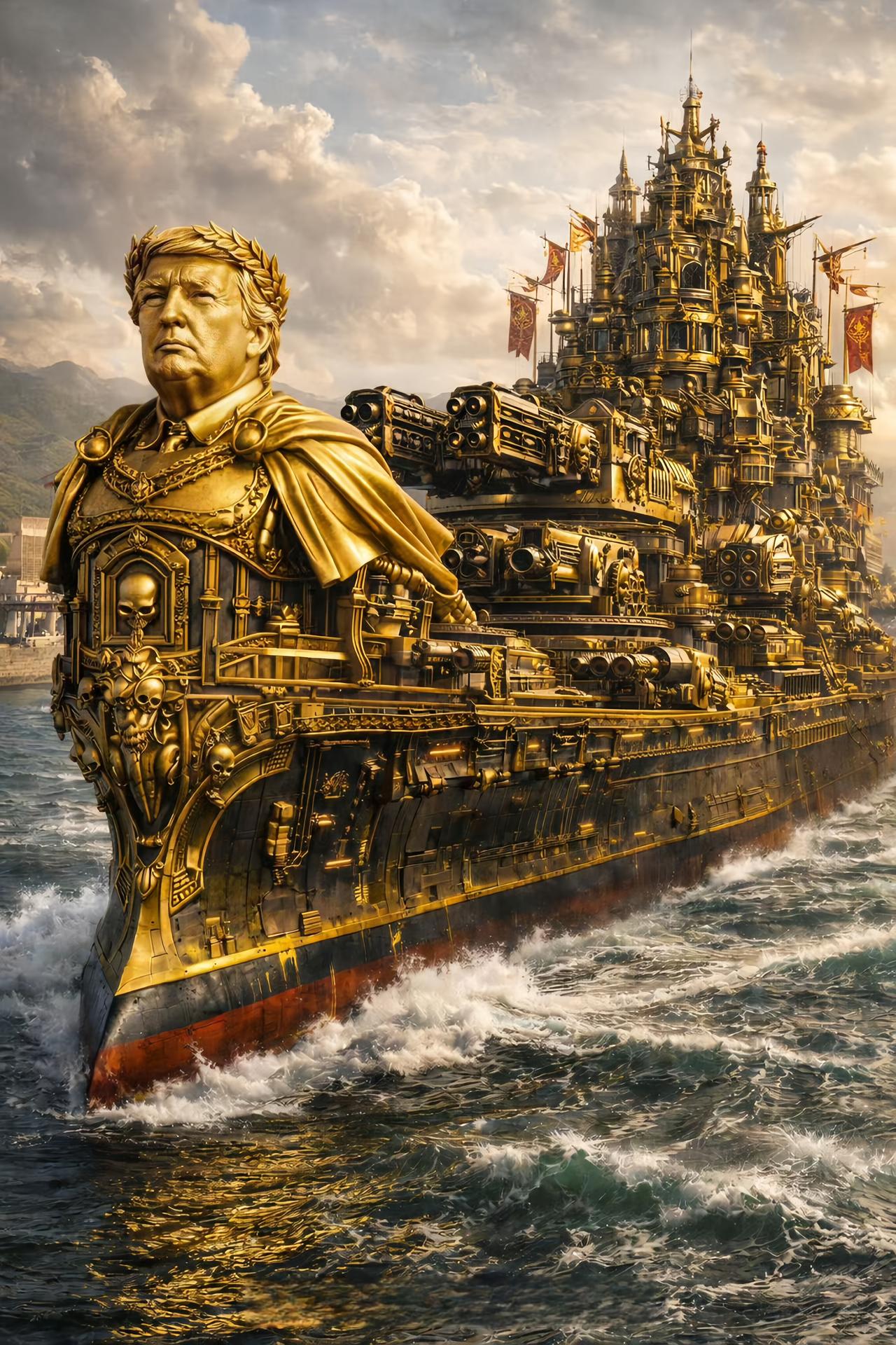 特朗普能整活，可网友也不是吃素的啊。前几天，川普在海湖庄园宣布要建造人类历史