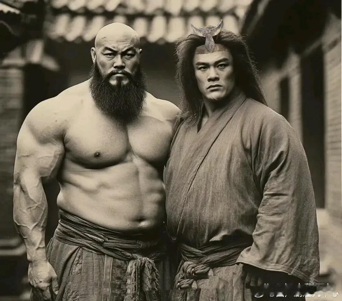 这才是真正的武松和鲁智深