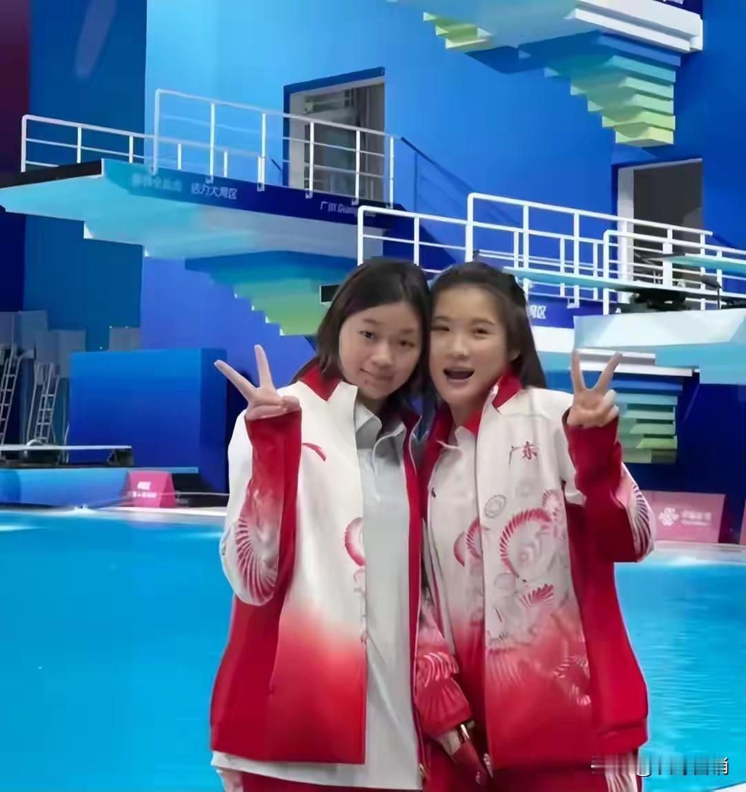 全红婵说:没有白走的路，对错都是自己的脚印！全运会跳水比赛全部结束了，全红婵