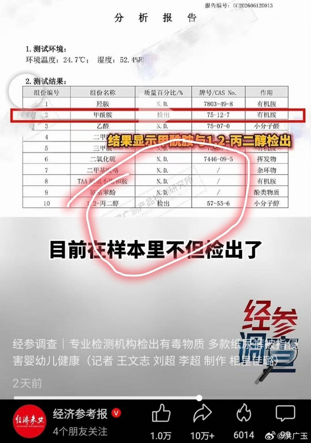 各家媒体下一步可以去跑下合肥广测检测研究所这个之前一直隐身的参与方了。让他们