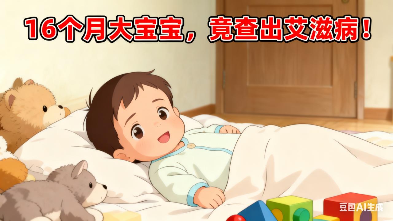 16个月大宝宝查出艾滋病，我的天呀，看完心都揪成一团了！刷到上这条新闻，真