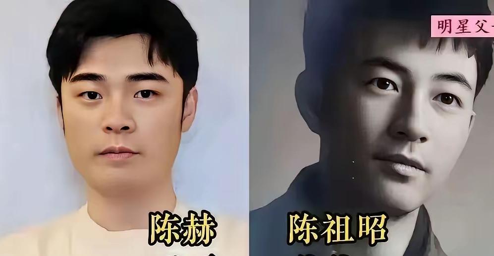 120分的颜值你见过吗？陈赫要是能有他爸爸的颜值，估计还会更红更火，陈赫爸爸如果