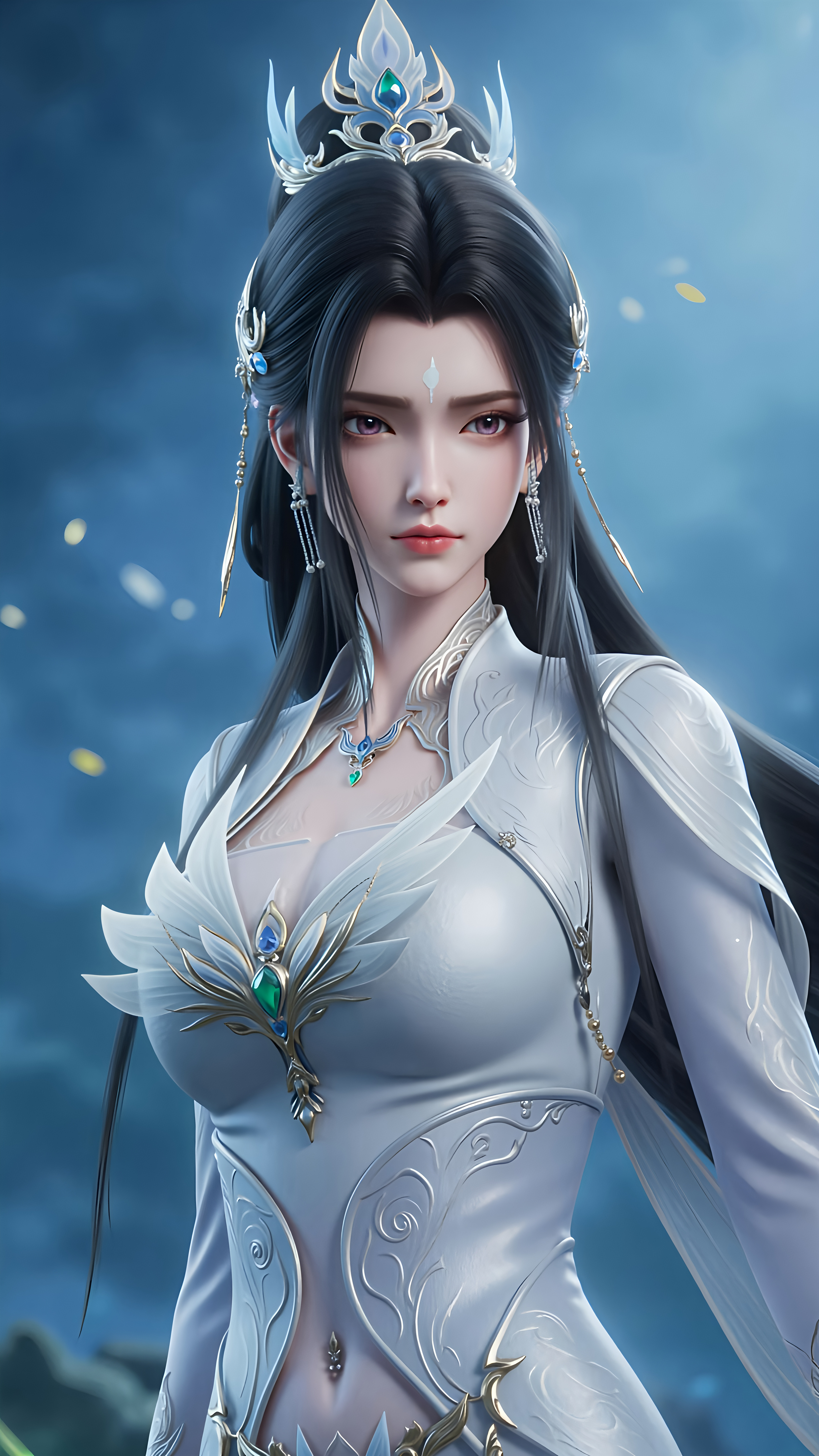 诛仙陆雪琪-AI图集绘画二次元手机高清壁纸（零差评国漫女神）