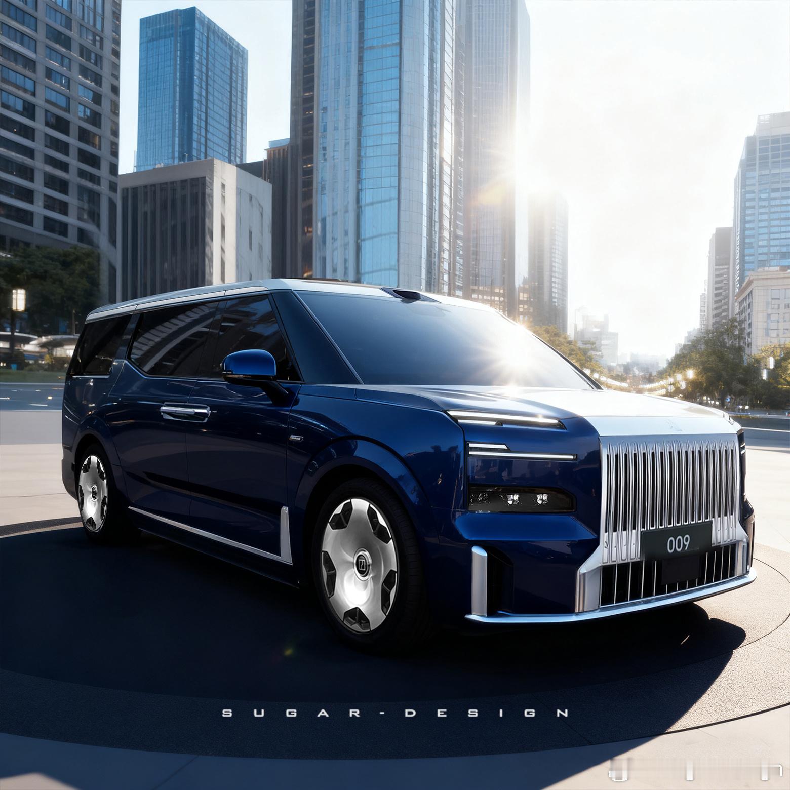 新车前沿预览我与汽车的日常先来个极氪009中改开开胃[doge]换上了9X风格的大