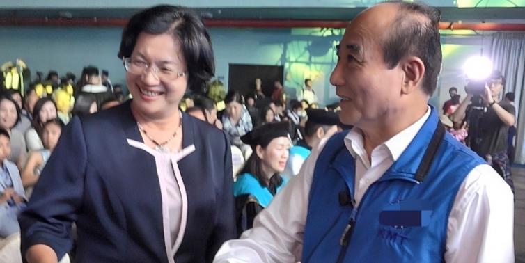 郑丽文：连王金平都劝不动王惠美，自己已尽力。国民党主席郑丽文在上8月26日的中
