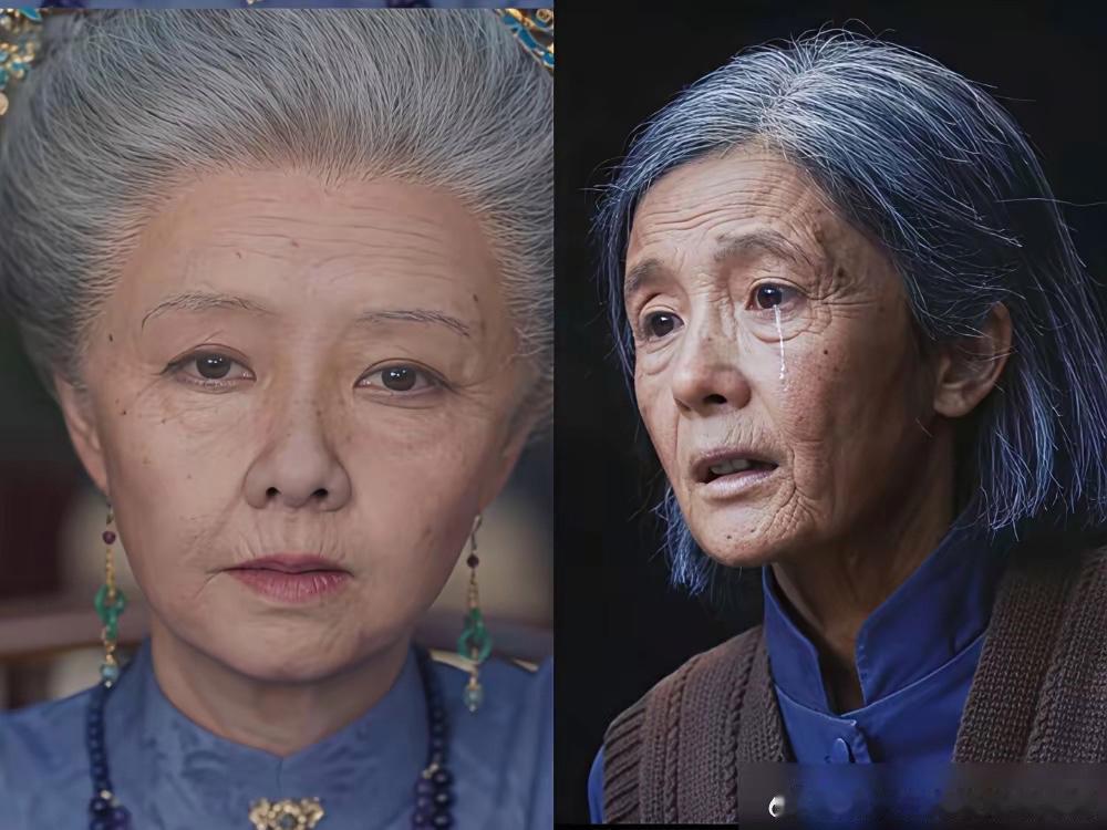 谭松韵这妆，化了7个小时，最后得用针扎破脸皮放汗。横店40度，硅胶皮糊在脸上，汗全闷在里面。化妆师拿
