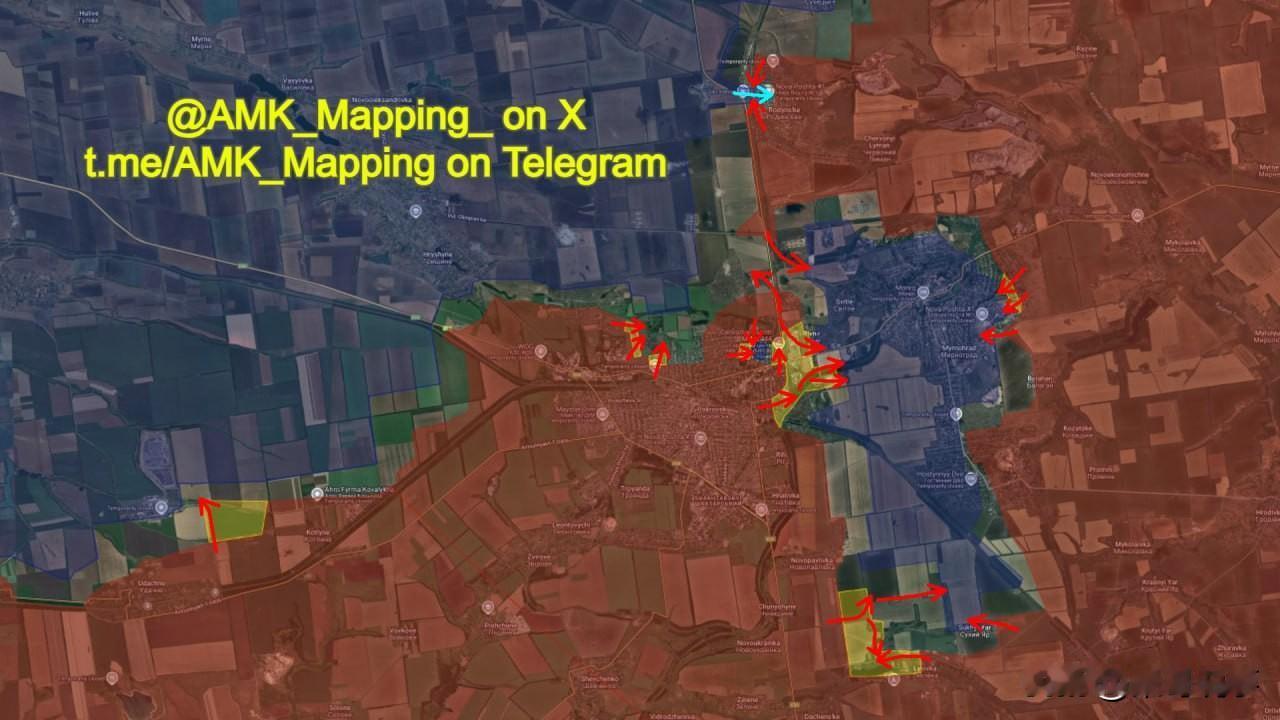2025年11月7日【俄乌战报速递】波克罗夫斯克已四面楚歌：俄军全面收紧推进多战