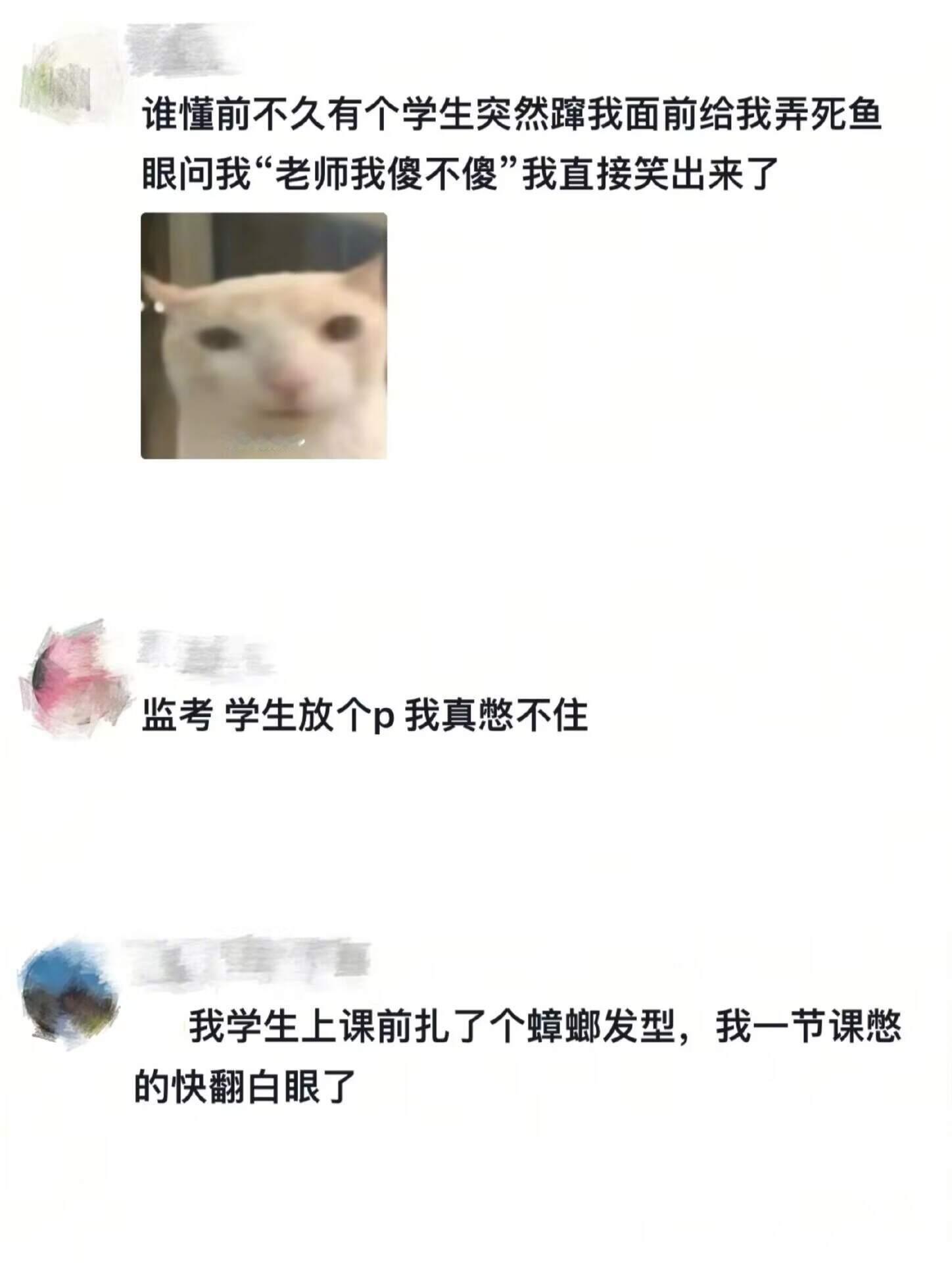 当笑点低的人成为老师之后