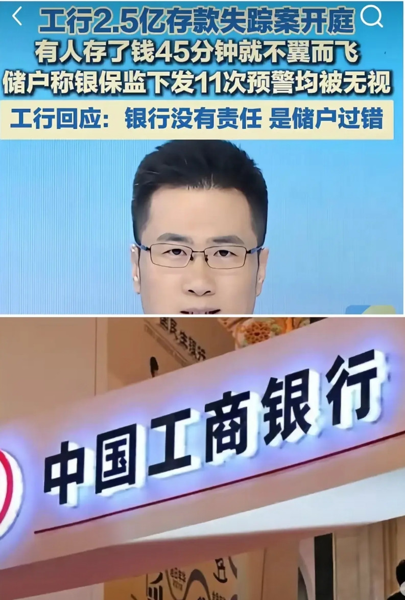 储户把钱存进银行，然后被银行员工转移个人所用，被发现后银行一句“那是个人所为，与