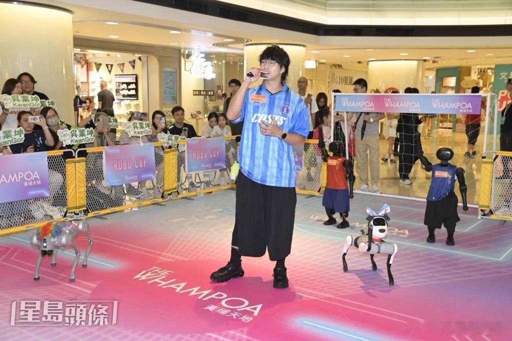 吳業坤同細路踢波嚇親：即刻唔想生自資工作室燒6位數積蓄.吳業坤（坤哥）今日