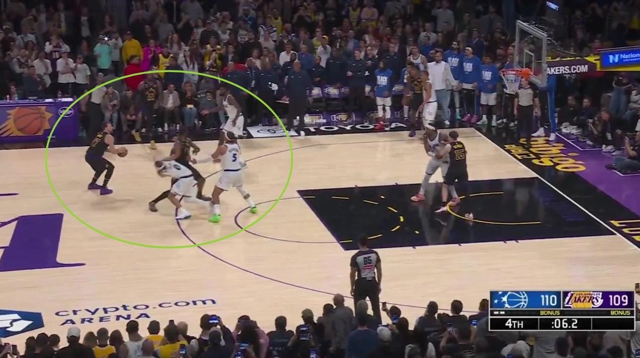 湖人109-110被魔术绝杀，谁该背锅？1、东契奇这场失利东契奇要负首要责