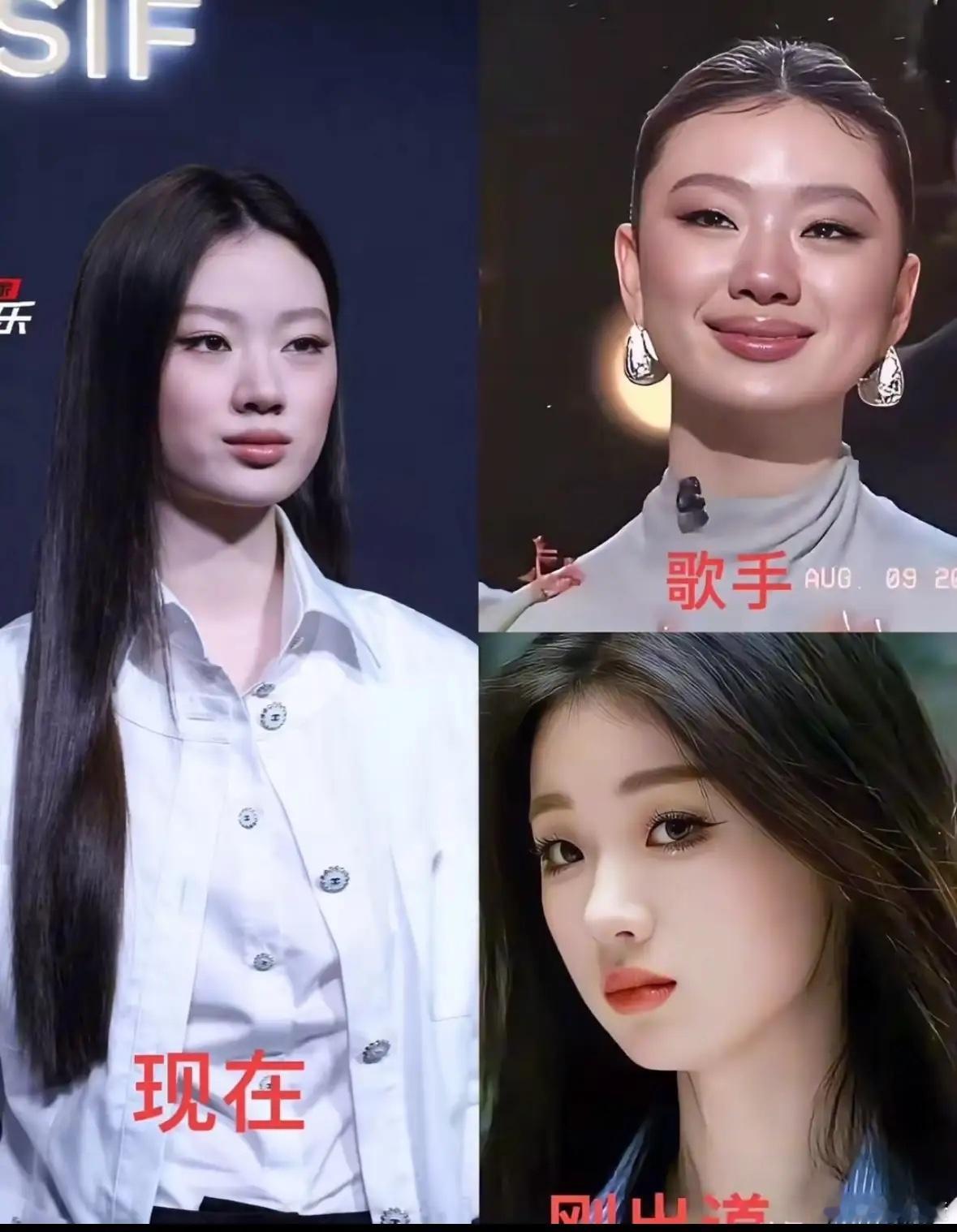 其实单依纯现在的造型风格转变挺让人意外的，她之前清纯女大学生的模样多招人喜欢呀。